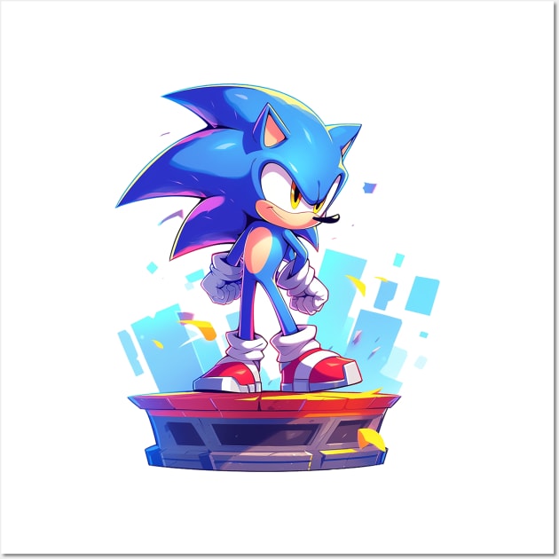 sonic Wall Art by piratesnow